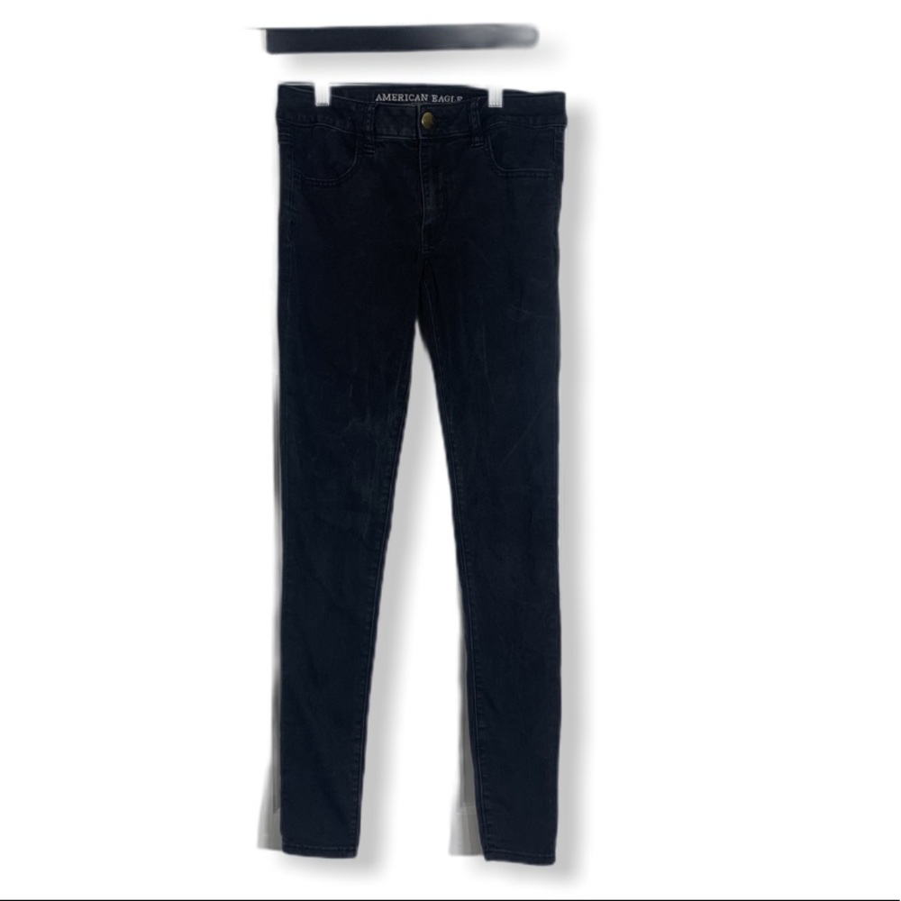 American Eagle Jegging Black 8 Long
